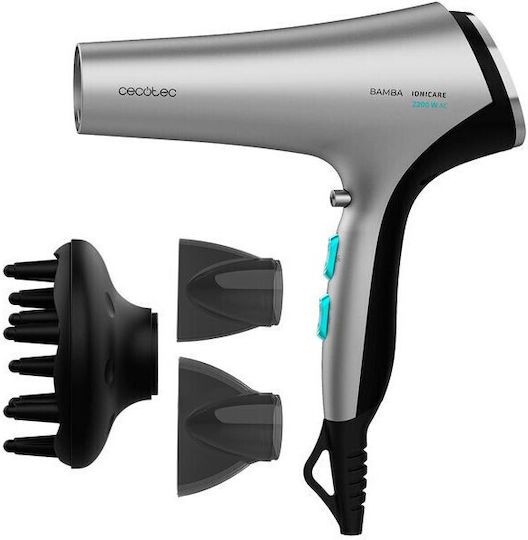 Cecotec Bamba Ionicare 5320 Flashlook Ionic Πιστολάκι Μαλλιών 2200W Black