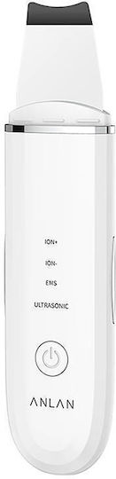 Anlan Ultrasonic Skin Scrubber για Καθαρισμό Λευκή ALCPJ07-02