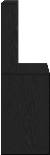 Computer Büro Holz Black 100x45x140cm