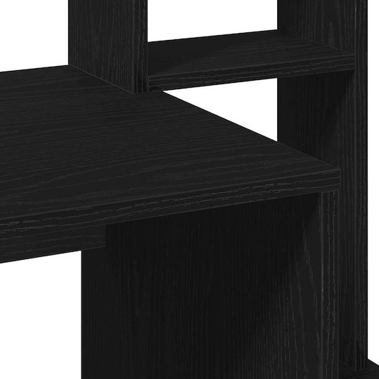 Computer Büro Holz Black 100x45x140cm