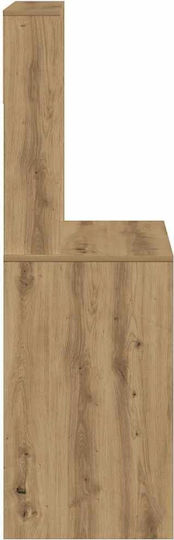 Birou De Calculatoare Din Lemn Maro 100x45x140cm