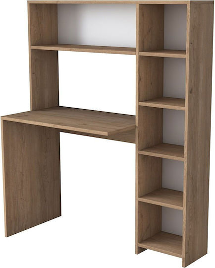 Γραφείο Rani με Βιβλιοθήκη 113.2x40x141.8εκ. Γραφείο Rani με Βιβλιοθήκη 113.2x40x141.8εκ.