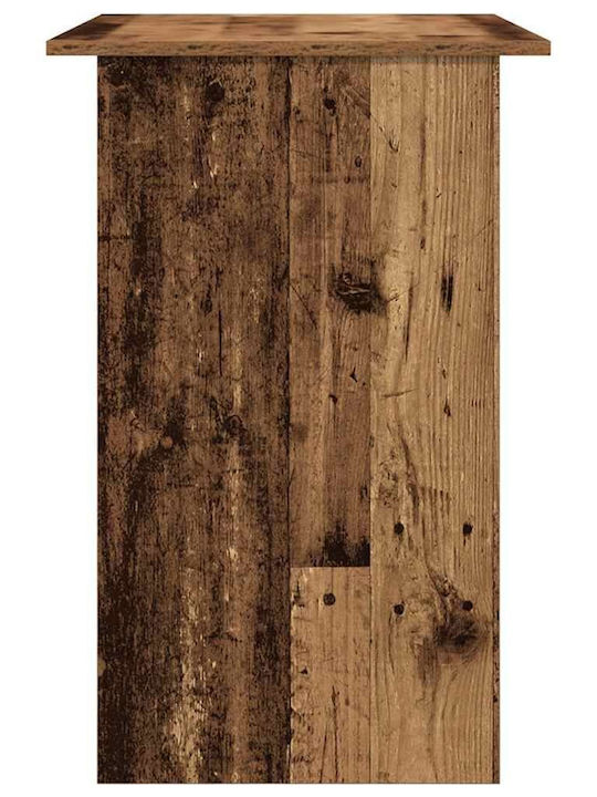 Γραφείο Ξύλινο Καφέ 90x50x74εκ.