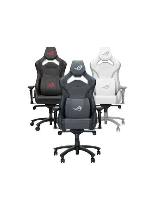 Asus ROG CHARIOT CORE WH GH Wireless Artificial Leather Gaming Chair with Adjustable Arms White