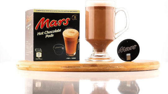 Nescafe Chocolate Capsules Mars Caramel Compatible with Dolce Gusto Machine 8caps