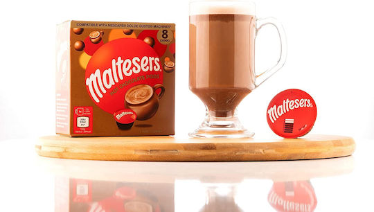 Nescafe Капсули Шоколад Maltesers Съвместими с машина Dolce Gusto 8капси