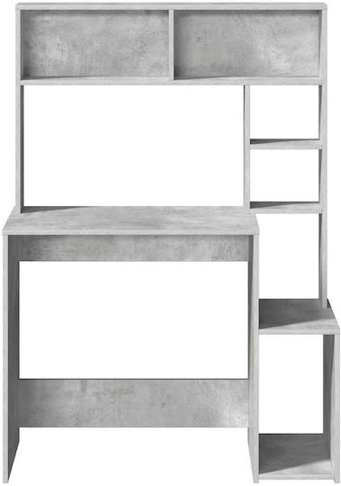 Computer Office Wooden Gray 100x45x140cm
