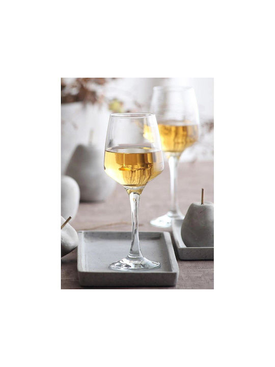 Gurallar Set of Glasses for White and Red Wine made of Glass Stemmed 480ml 36pcs