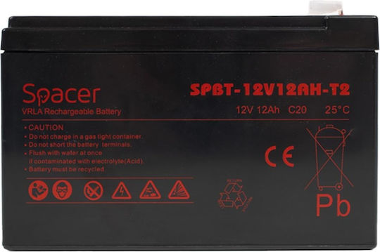 Spc Akku UPS 12V/12Ah Anschluss F1