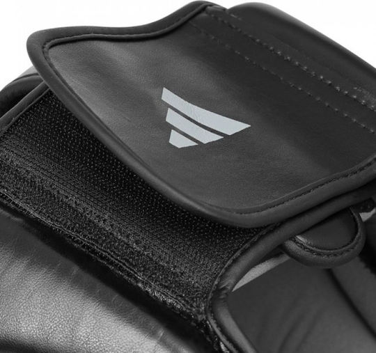 adidas Speed Adult Full Face Boxing Headgear Synthetic Leather Black