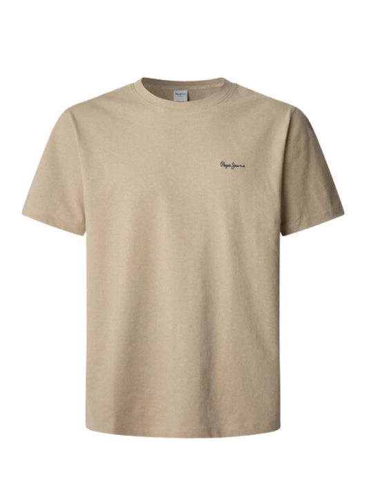 Connor T-shirt Beige
