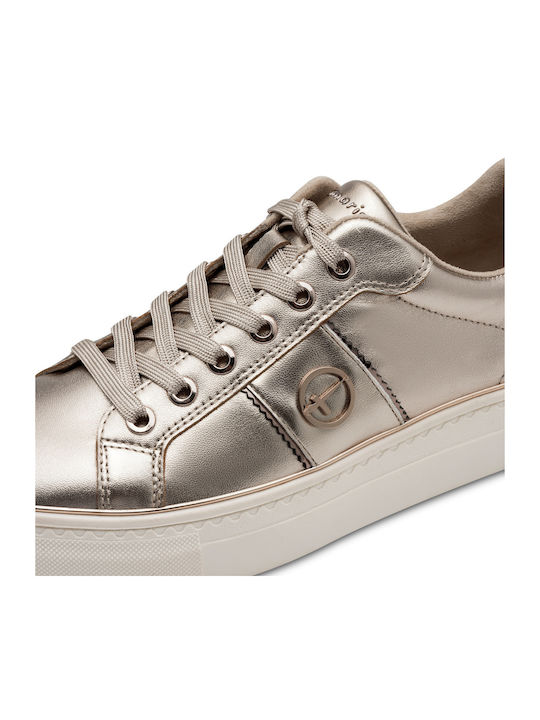 Damen Sneakers Light Gold