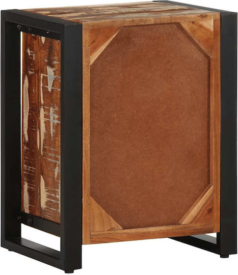 Noptiere din Lemn Masiv Mango 2buc 40x30x50cm