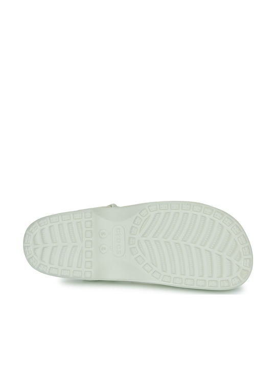 Crocs Classic Mary Jane Γυναικεία Σαμπό Λευκά