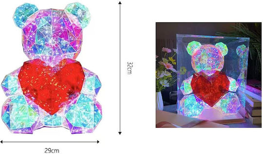 My Home Luxury LED Decorative Table Lamp Warm White Heart My Home Luxury LED Decorative Table Lamp Warm White Heart