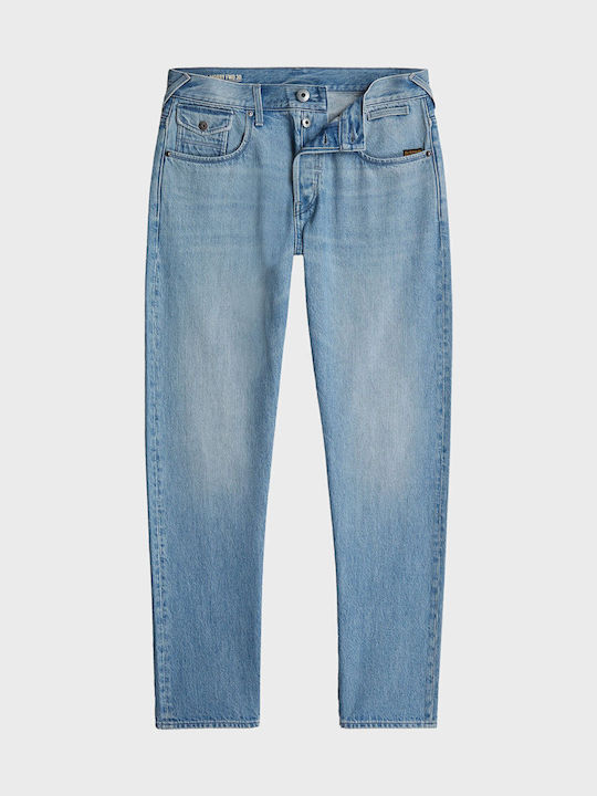 Morry Fwd 3d Ανδρικό Παντελόνι Τζιν με Regular Tapered Εφαρμογή Light Aged Denim