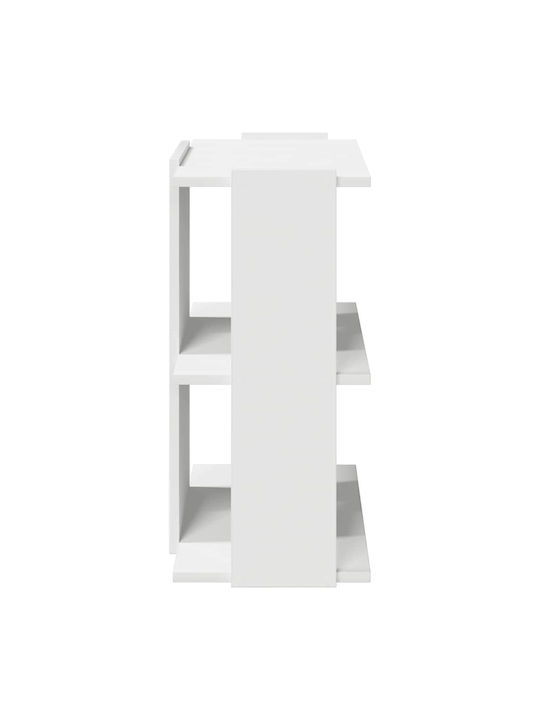 Bibliotecă Alb 60x30x60cm