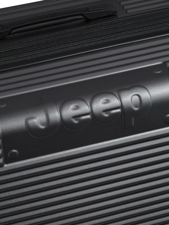 Delsey Jeep Μεγάλη Βαλίτσα Ταξιδίου Σκληρή Antracite με 4 Ρόδες Ύψους 75.5εκ.