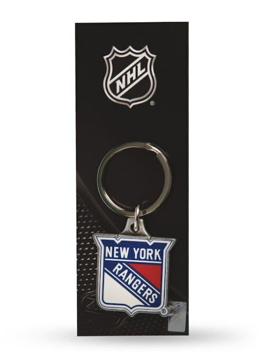 Schlüsselanhänger Inglasco Nhl Logo Metallisch Team Ecru