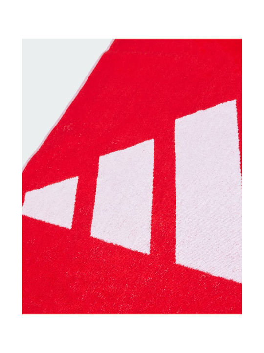 Unisex Towel Adidas 50x100 cm 3bar Red 4067905679034