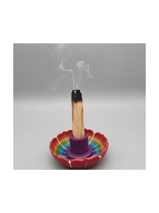 Χειροποίητη Θήκη Θυμιάματος Lotus Ξυλάκια Palo Santo 10x3cm