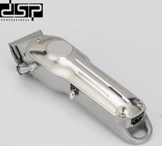DSP Professional Rechargeable Hair Clipper Silver 614337