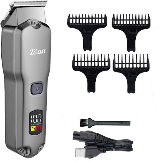 Zilan 5-in-1 Машинка за Подстригване Сива ZLN8634