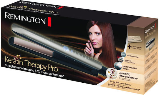 Remington Keratin Therapy Pro S8590 Hair Straightener with Ceramic Plates