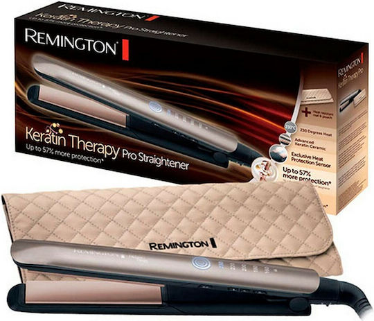 Remington Keratin Therapy Pro S8590 Hair Straightener with Ceramic Plates