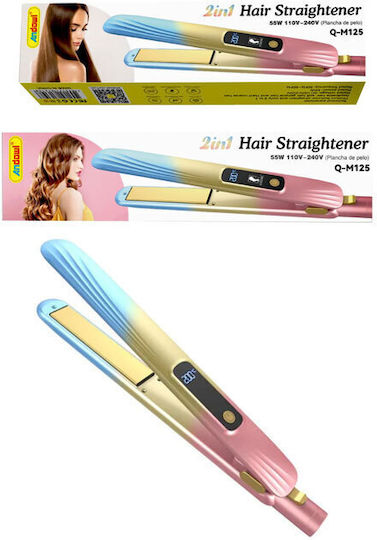 Andowl Q-M125 Hair Straightener with Ceramic Plates