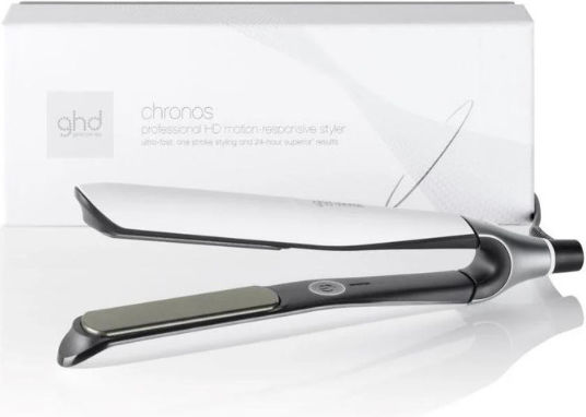 GHD Arctic Platinum White Styler 50603567351741 Hair Straightener with Ceramic Plates