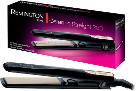 Remington Straight 230 S1005 Πρέσα Μαλλιών με Κεραμικές Πλάκες