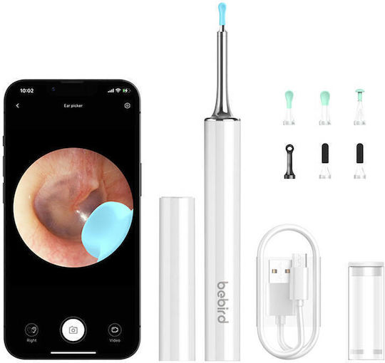 Bebird Smart Visual Rod Κάμερα Καθαρισμού Αυτιών 1τμχ