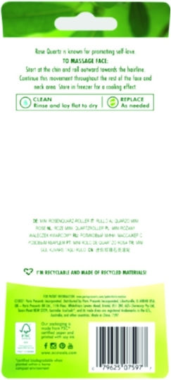 EcoTools Roller Προσώπου από Ροζ Χαλαζία 1τμχ