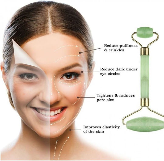 Gesicht-Roller Anti-Aging Gesichts-Massage Geschenk-Set Roller Gesicht & Gua Sha Werkzeug 2 Stücke