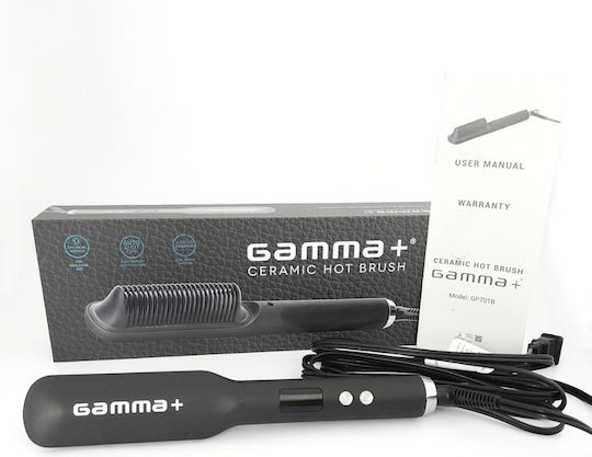 GammaPiu Electric Ceramic Hair Brush