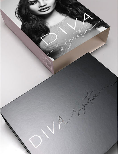Diva Pro Styling Keramik Elektrische Bürste zum Glätten