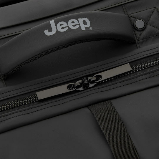Delsey Jeep Sack Voyage 96lt Black with Wheels Fabric L82xW34xH41.5cm