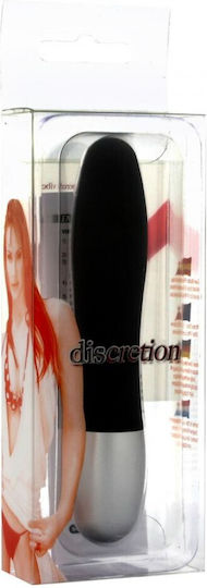 Seven Creations Discretion Mini Κλασικός Δονητής 11cm Black