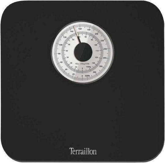 Terraillon Nautic Mechanical Bathroom Scale Black