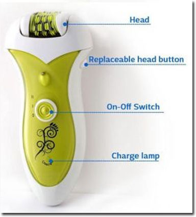 Kemei Αποτριχωτική Μηχανή Epilator για το Σώμα KM1901