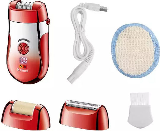 Kemei Αποτριχωτική Μηχανή Epilator KM-908A