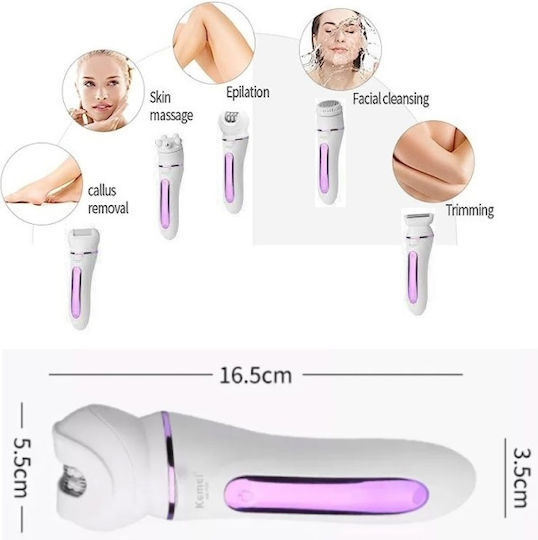 Kemei Αποτριχωτική Μηχανή Epilator για το Σώμα KM-7936