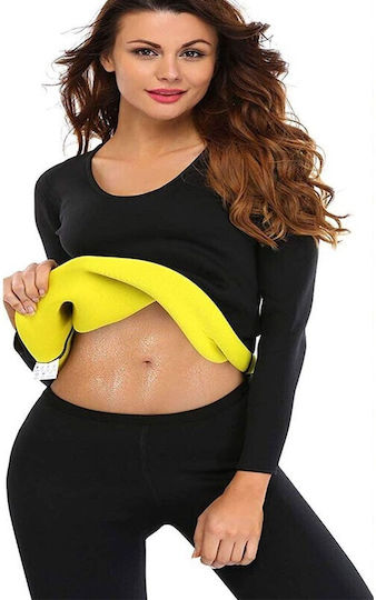 Hot Shapers Leggings Sweating & Slimming Set Long Leggings & Long Blouse