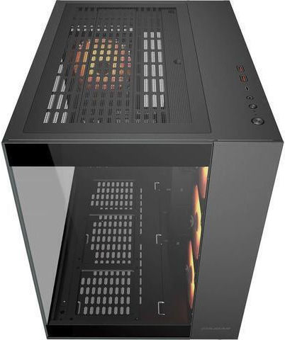 Cougar FV150 RGB Gaming Midi Tower Κουτί Υπολογιστή με Πλαϊνό Παράθυρο Μαύρο