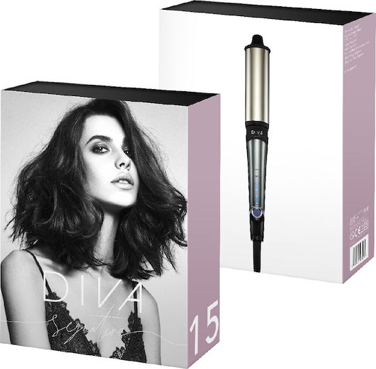 Diva Pro Styling Signature 15 Elipse Ψαλίδι Μαλλιών για Μπούκλες 38mm 52W