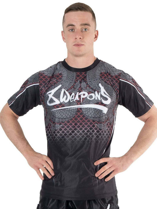 8 Weapons Short Sleeve Shirt 8180002 Black