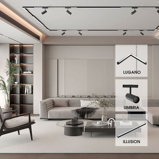 Vivalux Commercial Linear LED Ceiling Light 18W Natural White