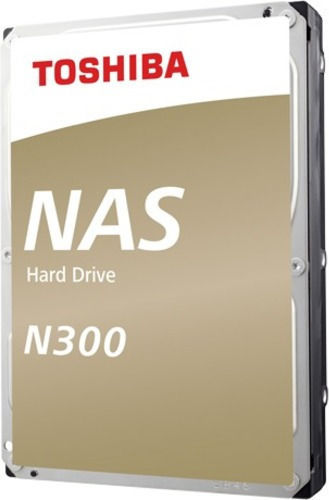 Toshiba N300 4TB HDD Hard Drive 3.5" SATA III 7200rpm with 512MB Cache for NAS HDWG740EZSTC