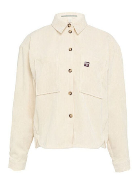 s.Oliver Women's Overshirt Beige